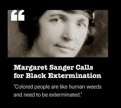 Why not the statue of Margaret Sanger?
