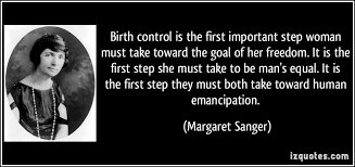 Why not the statue of Margaret Sanger?