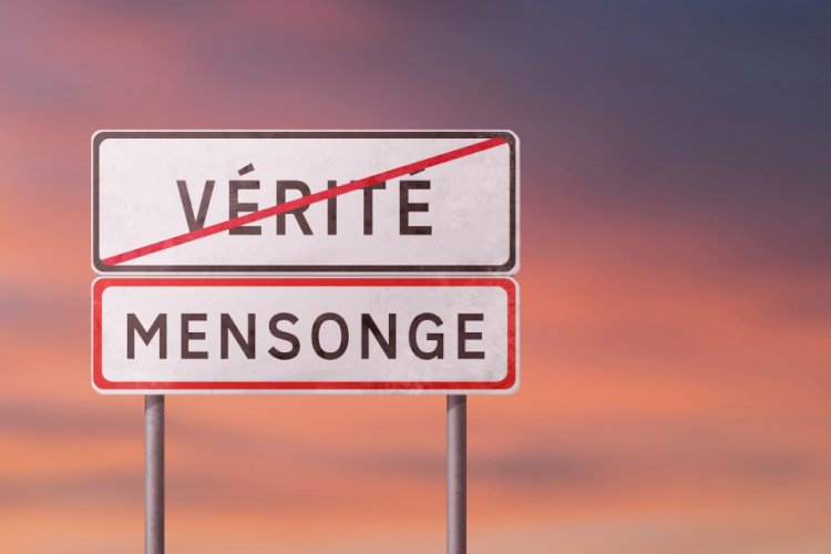 Dans une société de mensonges…